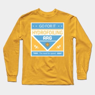 Hydrofoiling - Argentina Long Sleeve T-Shirt